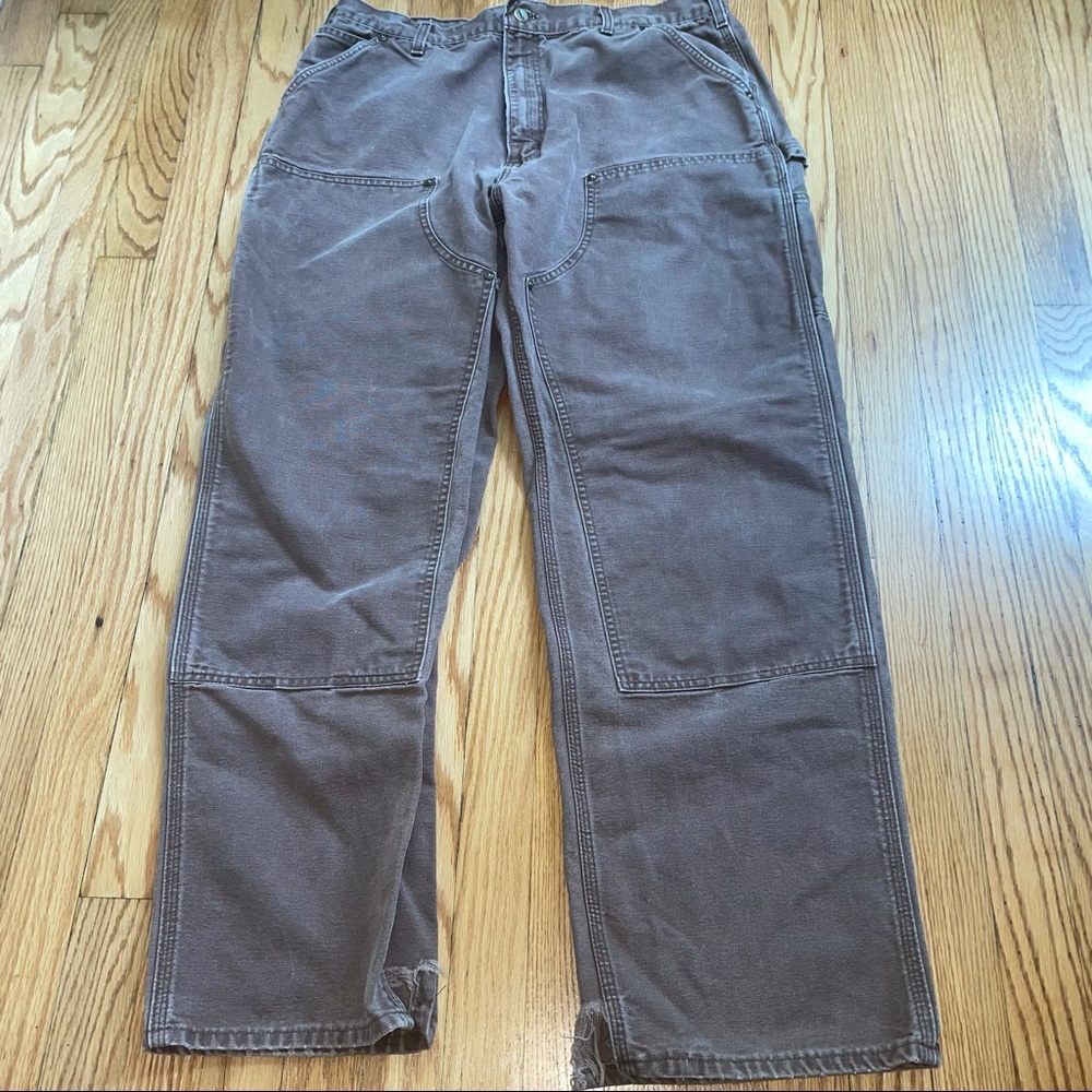 Vintage Carhartt 34 double knee workpants Union